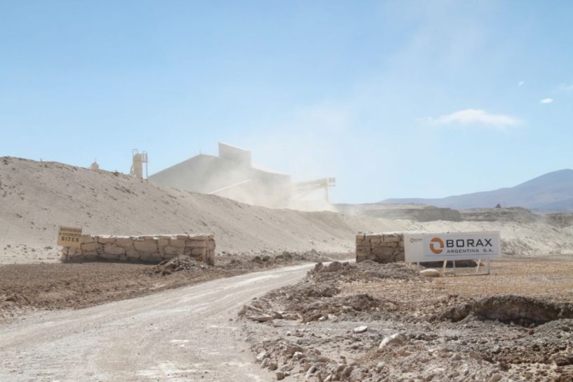 La empresa Borax quedó en manos de una minera salteña